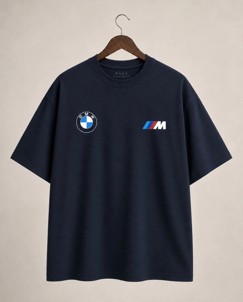 BMW M Graphic Oversized T-Shirt – Black