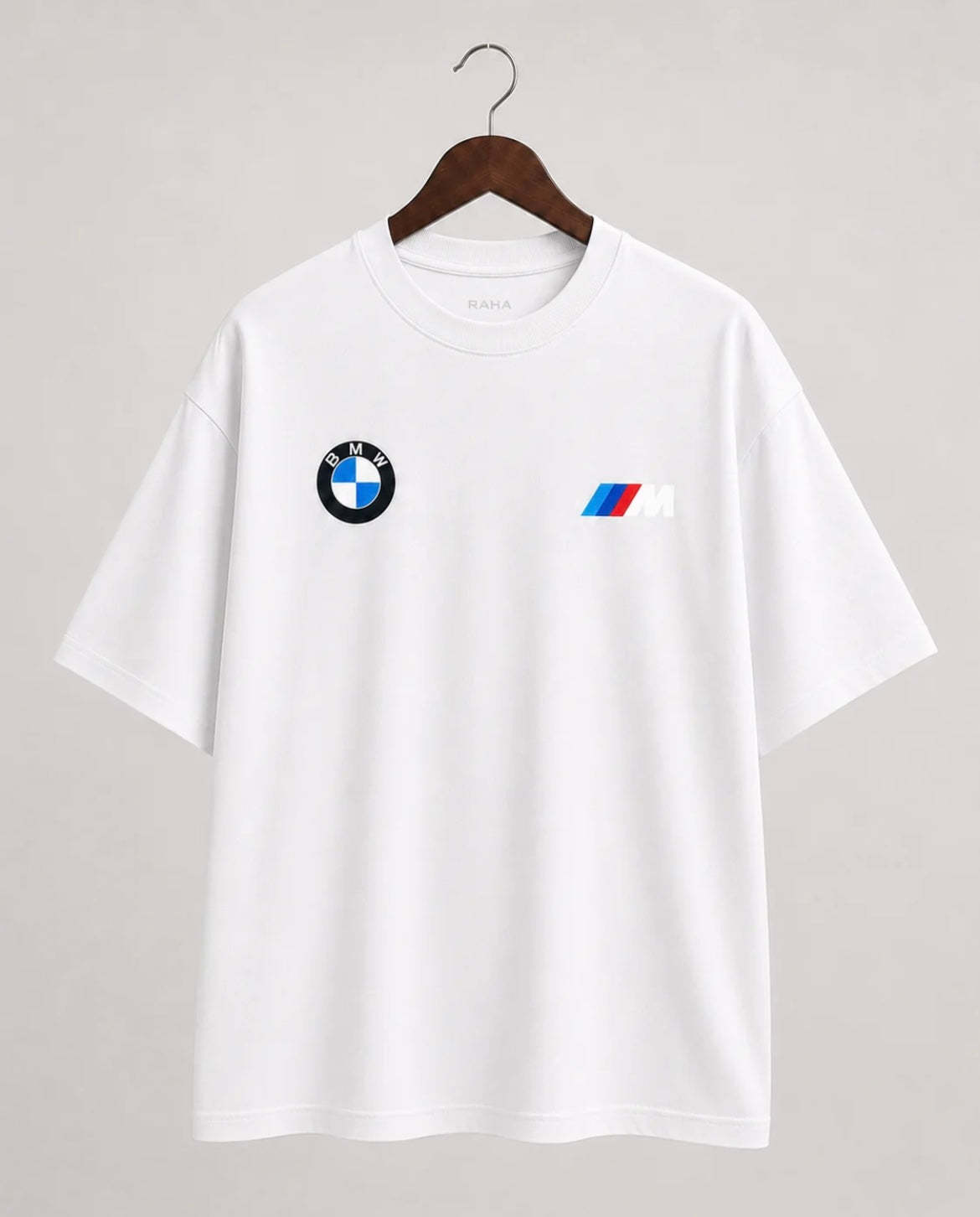 BMW M Graphic Oversized T-Shirt – White